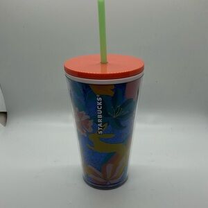 Starbucks Easter Spring 2021 Bunny Glitter Tumbler 16oz with Straw New